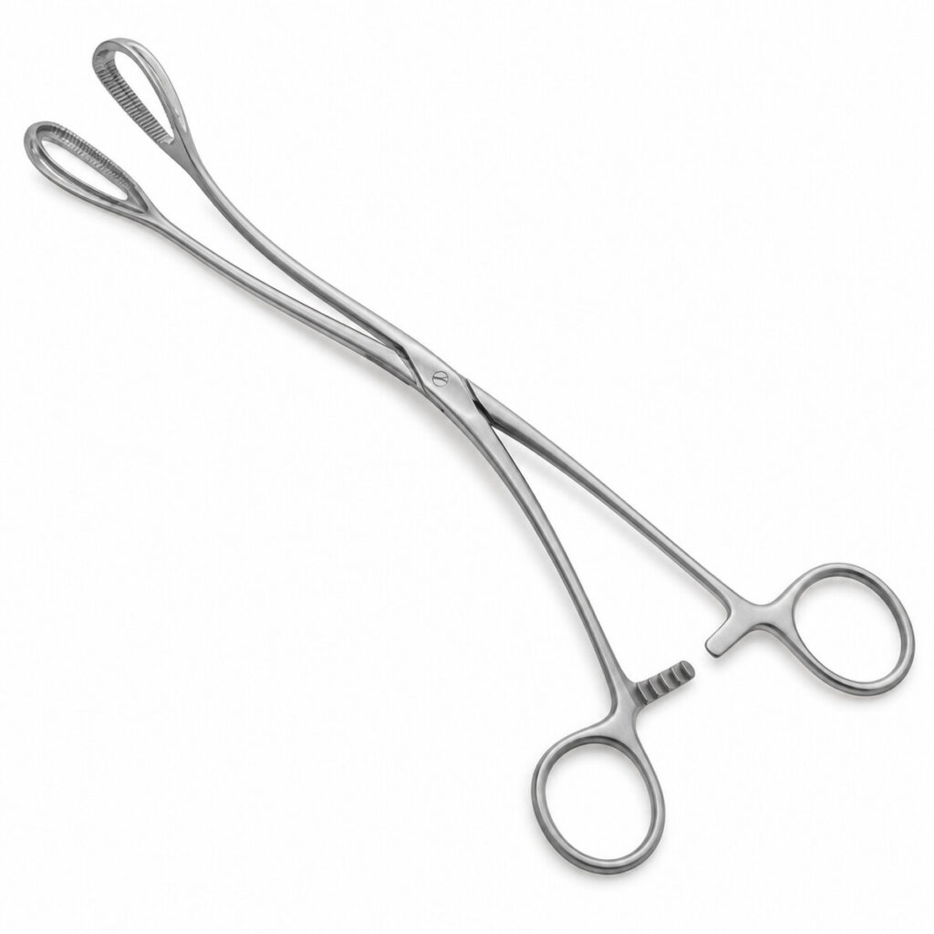 Collin Kidney - hæve-sten-clipsen - kirurgisk instrument på hvid baggrund